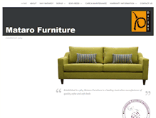Tablet Screenshot of mataro.com.au