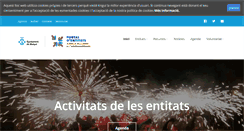 Desktop Screenshot of portal.entitats.mataro.cat